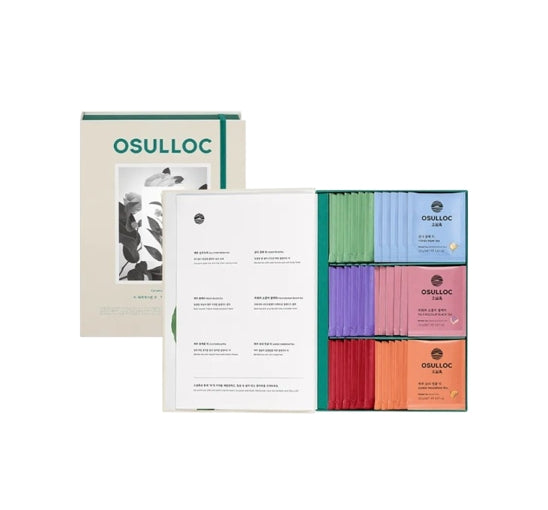 OSULLOC Tea Variation O Gift Set, 36ea ( 6 Flavors X 6 Ea), from Korea by OSULLOC