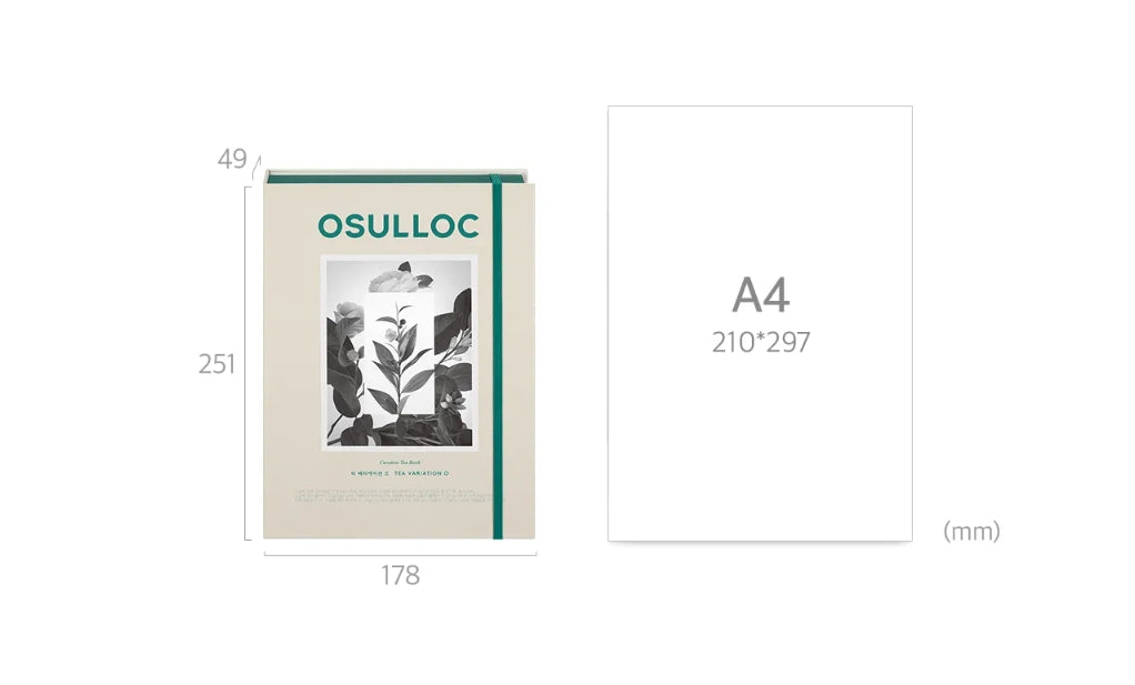 OSULLOC Tea Variation O Gift Set, 36ea ( 6 Flavors X 6 Ea), from Korea by OSULLOC