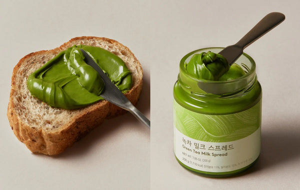 2 x OSULLOC Green Tea Milk Spread 200g from Korea