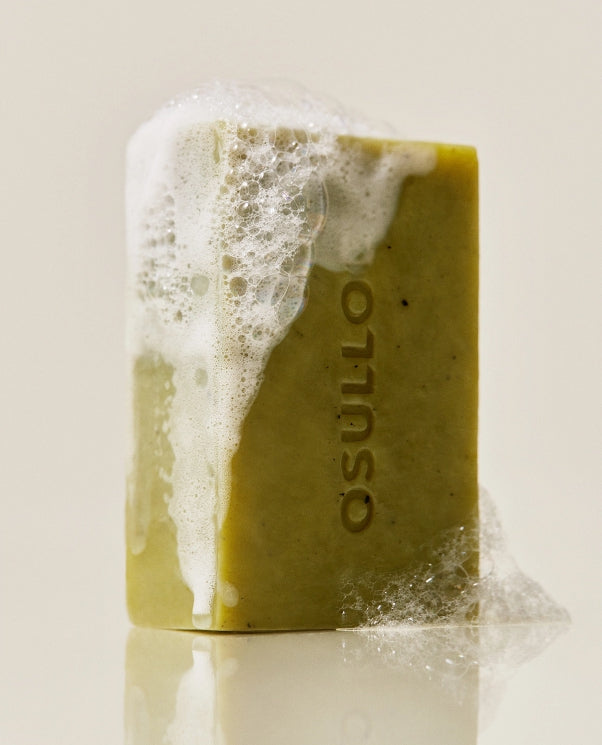 2 x OSULLOC Jeju Green Tea Cleansing Bar from Korea