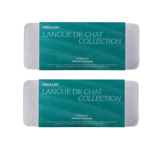 OSULLOC ביסקוויטים תה ירוק (תה ירוק Langue de Chat), 1 קופסה 10ea, מ-Korea_KT