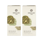 2 x OSULLOC Matcha Biscotti Chip 100g - Premium Green Tea Biscotti Snack from Korea