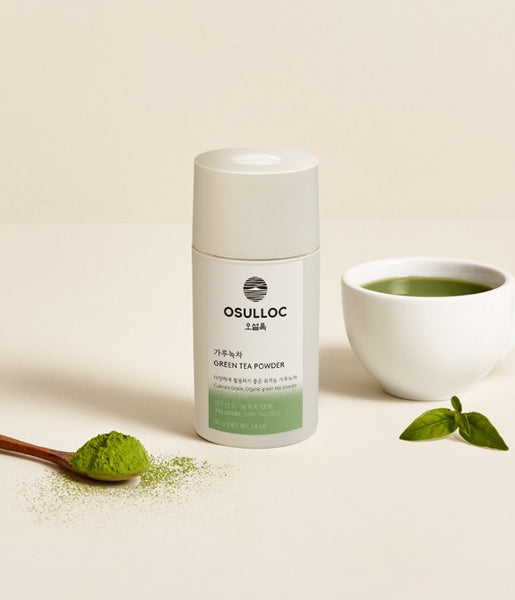 OSULLOC Matcha-Pulver (ungesüßt), 1 Packung 40g, von Jeju_KT