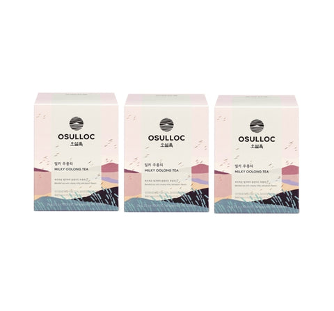 3 X OSULLOC Milky Oolong Tea, 1 Box 10 Tea Bags, from Korea by OSULLOC