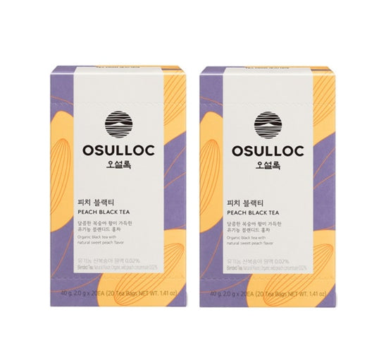 OSULLOC Tropischer Schwarztee, 1 Schachtel mit 20 Stück, aus Korea_KT