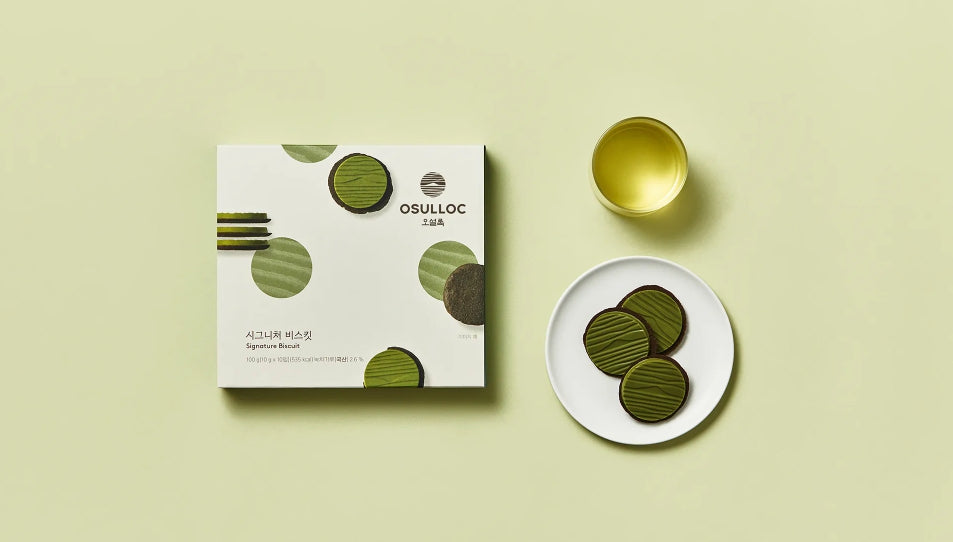 2 x OSULLOC Signature Biscuit, 10 pieces from Korea