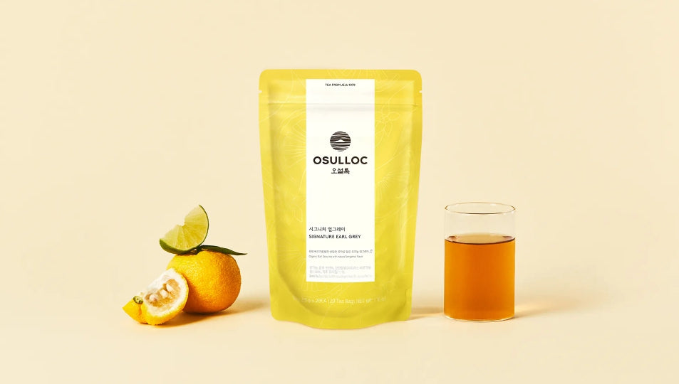 OSULLOC Signature Earl Grey, חבילה אחת x 20ea, מ-Korea_KT