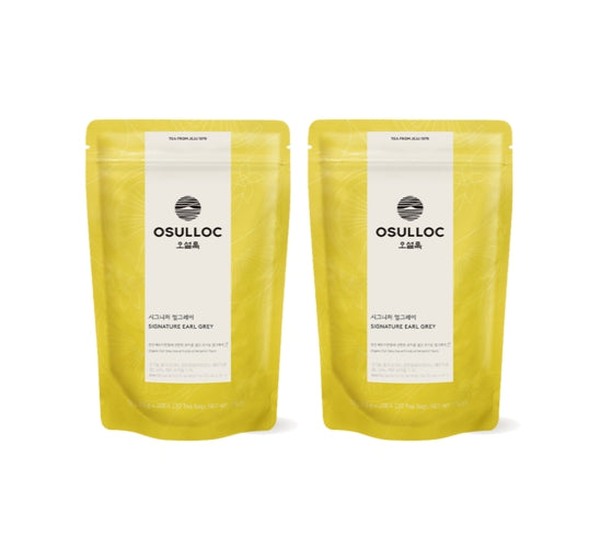 OSULLOC Signature Earl Grey, חבילה אחת x 20ea, מ-Korea_KT