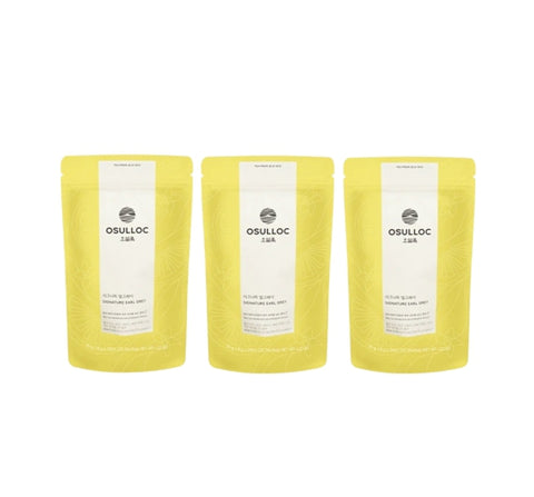 3 X OSULLOC Signature Earl Gray, 1 Pouch x 20 Tea Bags from Korea by OSULLOC