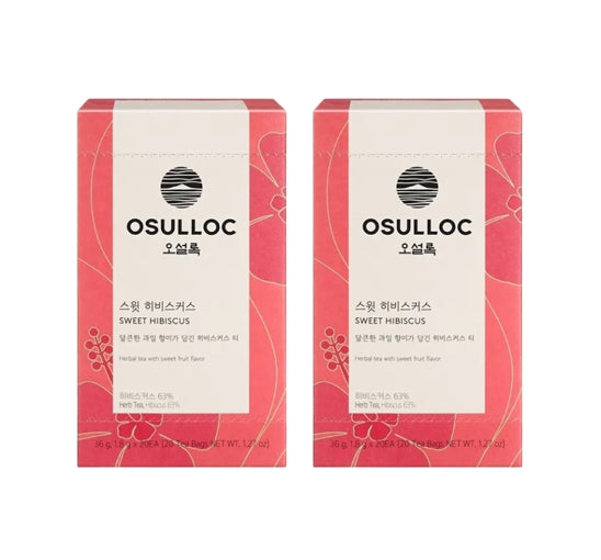 OSULLOC Süßer Hibiskus, 1 Box 20 Teebeutel, aus Korea_KT
