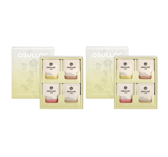 2 X OSULLOC Tea Edition Herb Gift Set, 16 Tea Bags(4 Flavors X 4EA) from Korea by OSULLOC