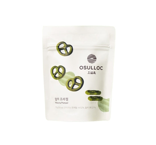 OSULLOC Matcha Pretzel 70g from Korea by OSULLOC