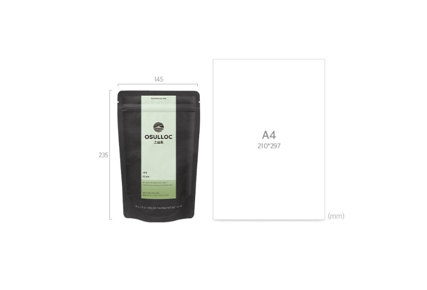 OSULLOC Sejak Green Tea, 1 Pouch 20 Tea Bags, from Korea by OSULLOC