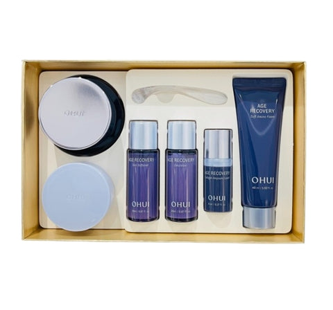 O HUI Age Recovery Cream Double Edition Nov. 2025 Set (6 Items) from Korea