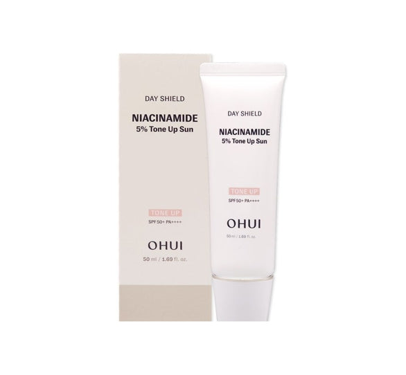 OHUI Day Shield Niacinamide 5% Tone-Up Sun SPF50+ PA++++ 30 ml aus Korea
