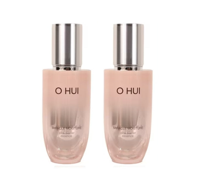 2 x O HUI Miracle Moisture Pink Essence 50ml Hydrating Ceramide Serum from Korea by O HUI