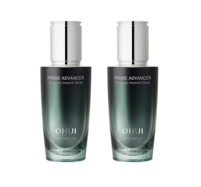 2 x O HUI Prime Advancer De-aging Ampoule Serum 50ml from Korea by O HUI