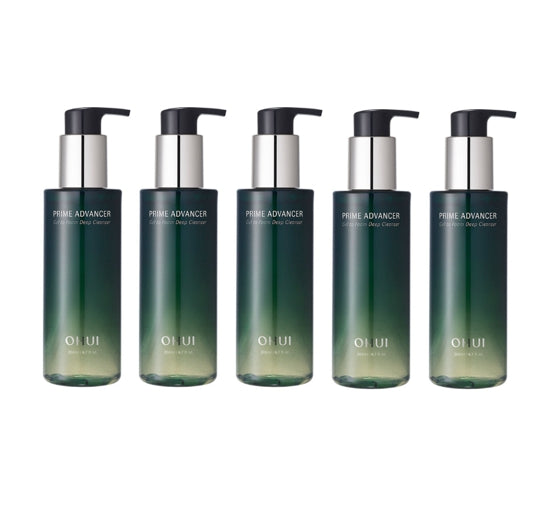 5 x O HUI Prime Advancer Gel To Foam Deep Cleanser 200ml from Korea