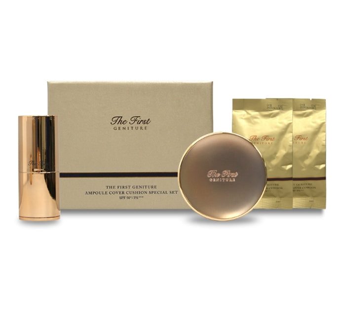 O HUI The first Geniture Ampoule Cover Cushion #1 Milk Beige April 2025 Set (4 Items) from Korea by O HUI