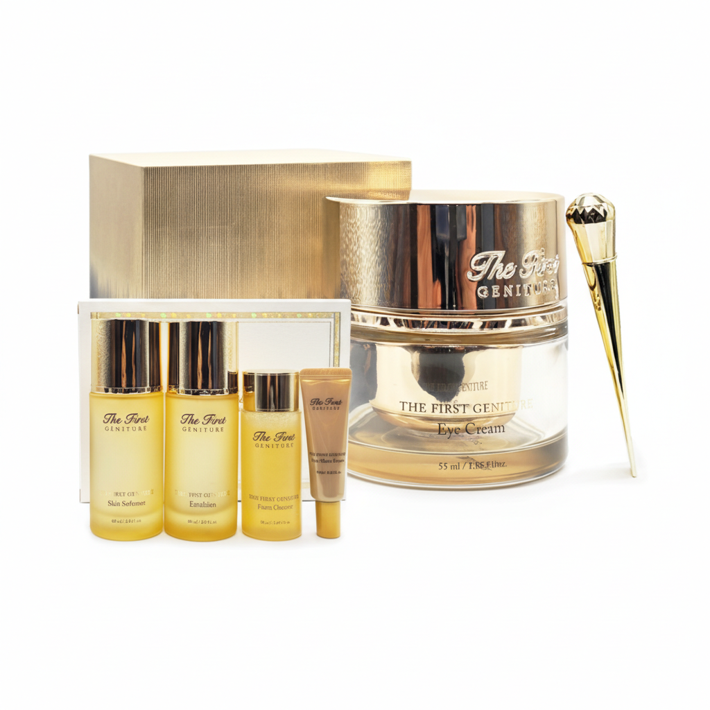 O HUI The first Geniture Eye Cream 55ml Jan. 2026 from Korea + Travel Kit (4 Items) from Korea