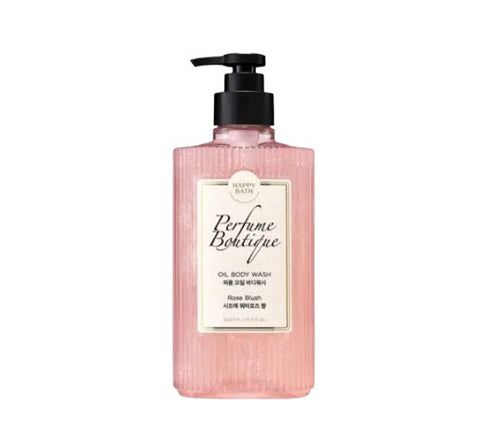 HAPPY BATH Perfume Boutique Oil Body Wash Rose Blush 500ml from Korea by HAPPY BATH