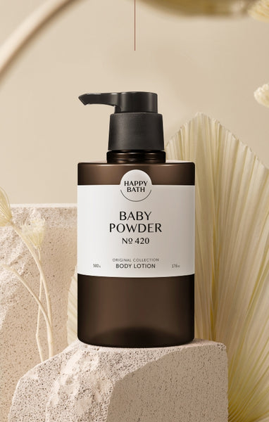 2 x HAPPY BATH Original Collection Body Lotion ( No. 420 Baby Powder ) 500g from Korea by HAPPY BATH