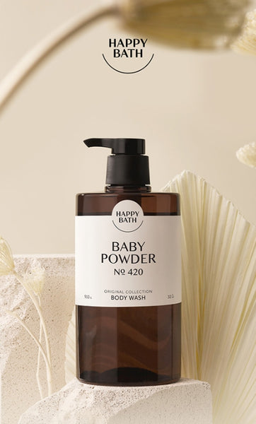 HAPPY BATH Original Collection Body Wash ( No. 420 Baby Powder ) 910g from Korea by HAPPY BATH
