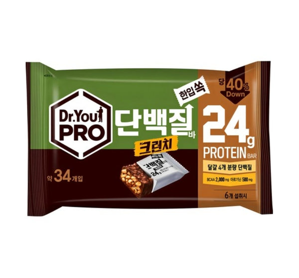 Orion Dr. You PRO Protein Bar Crunch Mini 420g – Korean Protein Snack by Orion
