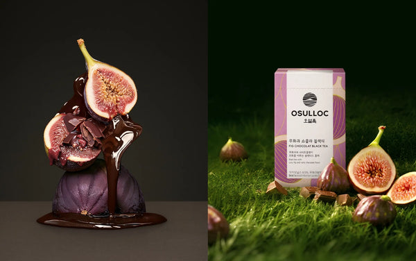 OSULLOC Fig Chocolate Black Tea, 1 Box 20 Tea Bags, from Korea by OSULLOC