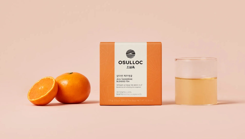 OSULLOC Green Tea Langue De Chat Best Tea Gift Set – Premium Matcha Cookies & Tea from Korea