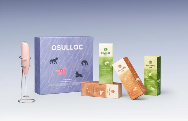 [Holiday Edition] Osulloc Holiday Signature Milktea Collection Gift Se, 4 Flavors x 5 Sticks from Korea