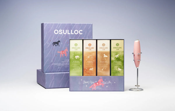 [Holiday Edition] Osulloc Holiday Signature Milktea Collection Gift Se, 4 Flavors x 5 Sticks from Korea