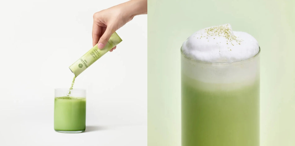 OSULLOC Signature Milk Tea Collection Gift Set, 4 Flavors x 5 Sticks from Korea