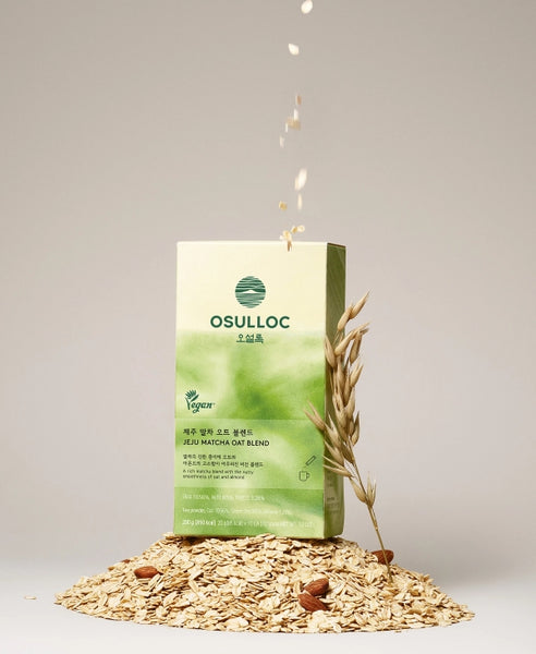 Osulloc Jeju Matcha Oat Blend, 10 Sticks from Korea
