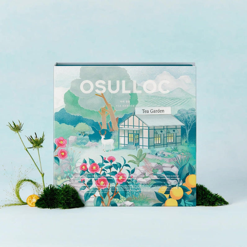 Osulloc Tea Garden Gift Set, 27 tea bags (9 Flavors x 3ea) from Korea