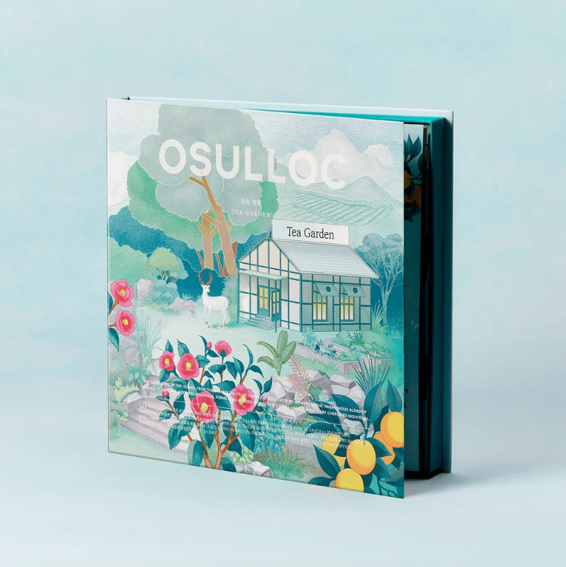 Osulloc Tea Garden Gift Set, 27 tea bags (9 Flavors x 3ea) from Korea