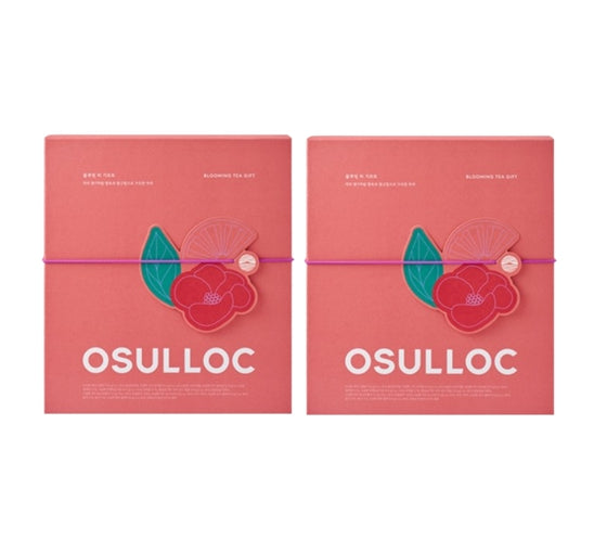 2 x Osulloc Blooming Tea Gift Set, 36 tea bags (9 flavors x 4ea) from Korea