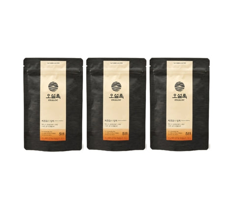 3 X OSULLOC Volcanic Rock Tea, 1 Pouch x 30g (Leaf Tea) from Korea by OSULLOC