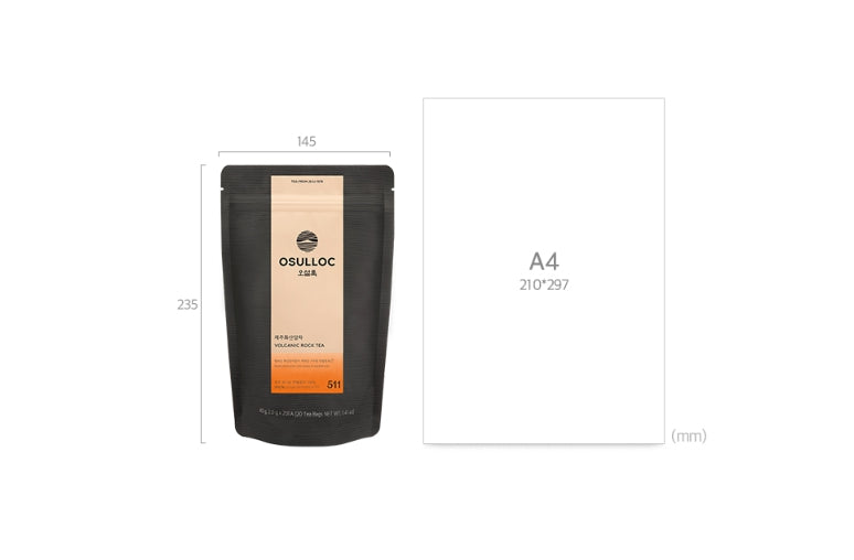 Osulloc Volcanic Rock Tea, 1 Pouch 20 Tea bags, from Korea by OSULLOC