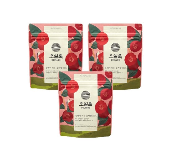 3 X OSULLOC Camellia Forest Tea 35g, Loose Leaf Tea, from Korea by OSULLOC