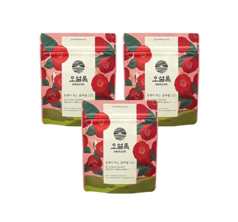 3 X OSULLOC Camellia Forest Tea 35g, Loose Leaf Tea, from Korea by OSULLOC