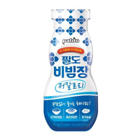Paldo Bibim Sauce Low Calorie Version 185g, Guilt-Free Korean Flavor from Korea