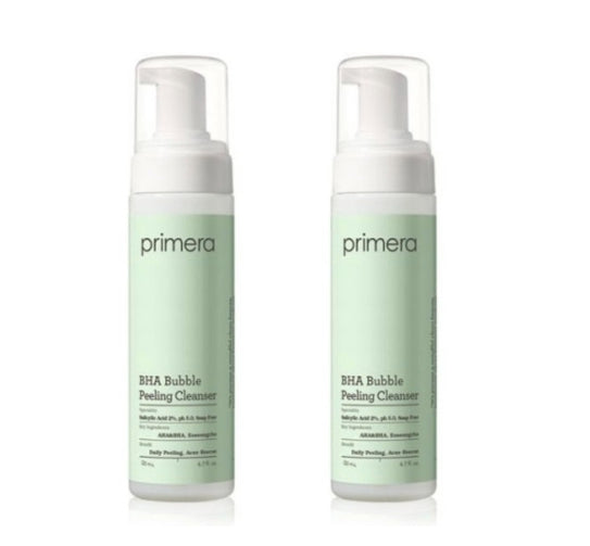 2 x Primera BHA Bubble Peeling Cleanser 200ml + Sample(1 Item) from Korea by Primera