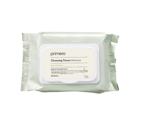 Primera Moisture Cleansing Tissue 60pcs + Sample(1 Item) from Korea by Primera
