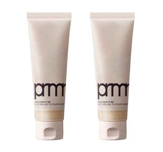 2 x Primera Organience BR Soft Peeling To Foam Cleanser 120ml + Sample(1 Item) from Korea by Primera