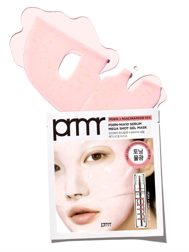 10 x Primera PDRN-NIA 10 Serum Mega Shot Gel Mask 34g from Korea