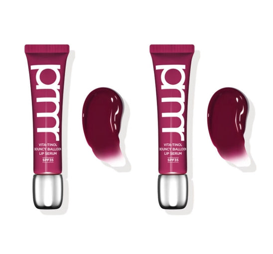 2 x Primera Vita-Tinol Bouncy Balloon Lip Serum SPF35 10g (# Berry) from Korea
