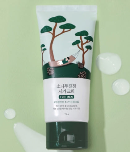 ROUND LAB For Men Pine Tree Cica Soothing Cream 75ml by ROUND LAB