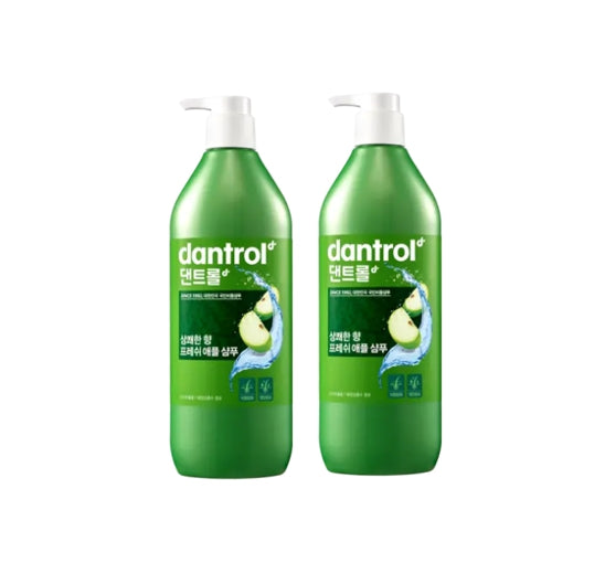 2 X Ryo Dantrol Dandruff Shampoo Fresh Apple 820ml from Korea by Ryo