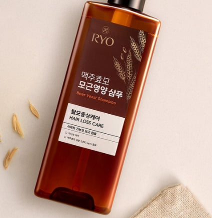 Ryo Beer Yeast Shampoo Hair Loss Care 600ml from Korea by Ryo